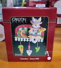 Vintage Carlton Cards Heirloom Collection #24  Grandma Gardening Bunny 2000 