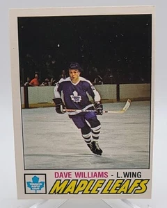 1977-78 O-Pee-Chee DAVE "TIGER" WILLIAMS Card #383 NRMT-MT Or Better - Picture 1 of 6
