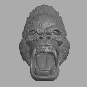 Animal Warrior Gorilla v2 custom head for Mythic Legions and other action figure - Picture 1 of 1