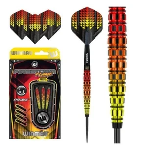 Winmau Firestorm Flame Tapered 90% Tungsten Steel Tip Darts 23g - Picture 1 of 2