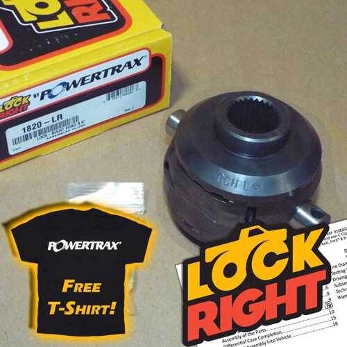 ЗАМОК ПРАВЫЙ ШКАФЧИК POWERTRAX - ПОДХОДИТ ДЛЯ FORD 8,8 дюйма - 28 ШЛИЦЕВ - Изображение 1 из 1