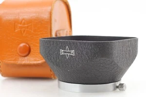 [Almost MINT Leather Case] Mamiya TLR Φ42mm Metal Lens Hood for 105mm from JAPAN - Picture 1 of 8