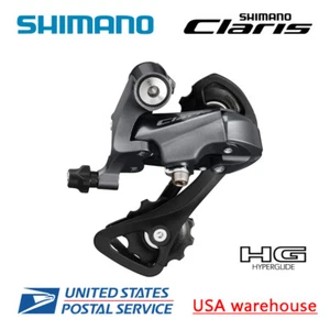 Shimano Claris RD-R2000 SS GS 8-speed Rear Derailleur Short Medium Cage - Picture 1 of 2