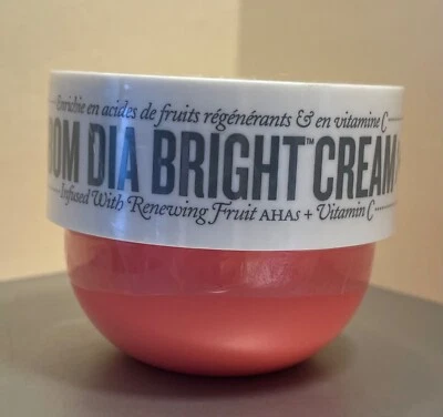 SOL DE JANEIRO Bom Dia Bright Cream 75ml/2.5oz, Factory Sealed Jar, NO Box - Image 1 of 4