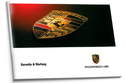 Carnet d'entretien 911 Carrera Boxster Porsche Allemand