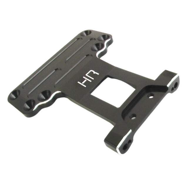 Hot Racing SCT14R01 Aluminum Rear Chassis Plate for 1/10 Scale Off Road Competition Buggies - Black