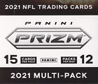 2021 Panini PRIZM FOOTBALL Multi-Pack CELLO Box - 12 Factory Sealed Packs NFL