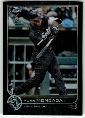 2022 Topps Chrome Ben Baller Edition #127 Yoan Moncada Chicago White Sox - Image 1 of 2