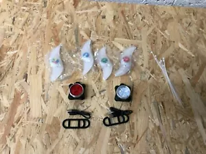 *SIEHE BESCHREIBUNG* BeiLan LED Fahrradlicht Set wasserdichtes Licht mit 4 Stück Fahrrad Speichenlicht - Bild 1 von 10