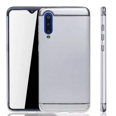 Custodia Xiaomi Mi 9 Cover Per Smartphone Protezione Bumper Etui Argento - Immagine 1 di 4