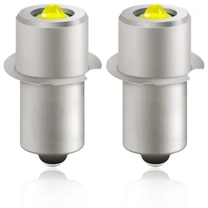LED Flashlight Replacement Bulb, 4V-24V and 3W 247LM and PR2 P13.5S Maglight ... - Picture 1 of 8