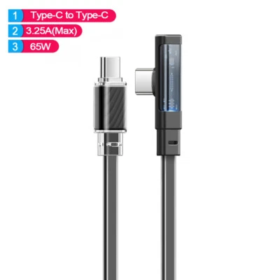 Mcdodo 65W Type C to USB C Fast Charge Cable Cord For Samsung Huawei Macbook - Image 1 of 4
