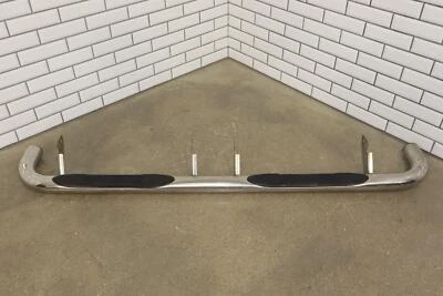 03-07 Hummer H2 SUV Right RH Running Board (Chrome/Black) Dented See Photos - Image 1 of 4