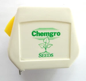Cinta métrica vintage de semillas Chemgro publicidad NOS 10 PIES envío gratuito - Imagen 1 de 3