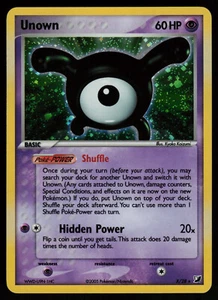 Unown X - X/28 - Pokemon Card Ex Unseen Forces Holo Rare - NM - Foto 1 di 2