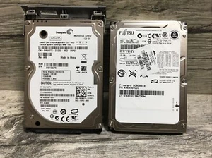 Lot 2 HDD SEAGATE AND FUJITSU 120GB HDD T6 - Picture 1 of 4