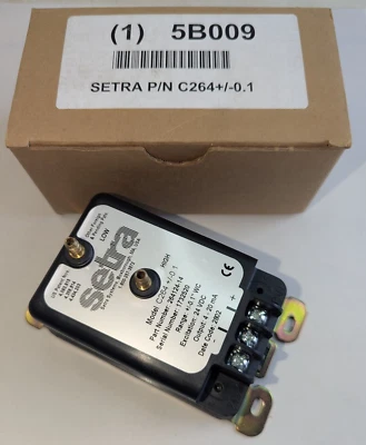 SETRA C264-+/-0.1 Range +/-0.1"WC 24VDC 4-20mA  - Image 1 of 4