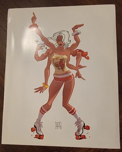 "Disco Spiral" 8x10 Art Print by Ramon Perez (Nerd Block NYCC16 Exclusive) - Picture 1 of 1