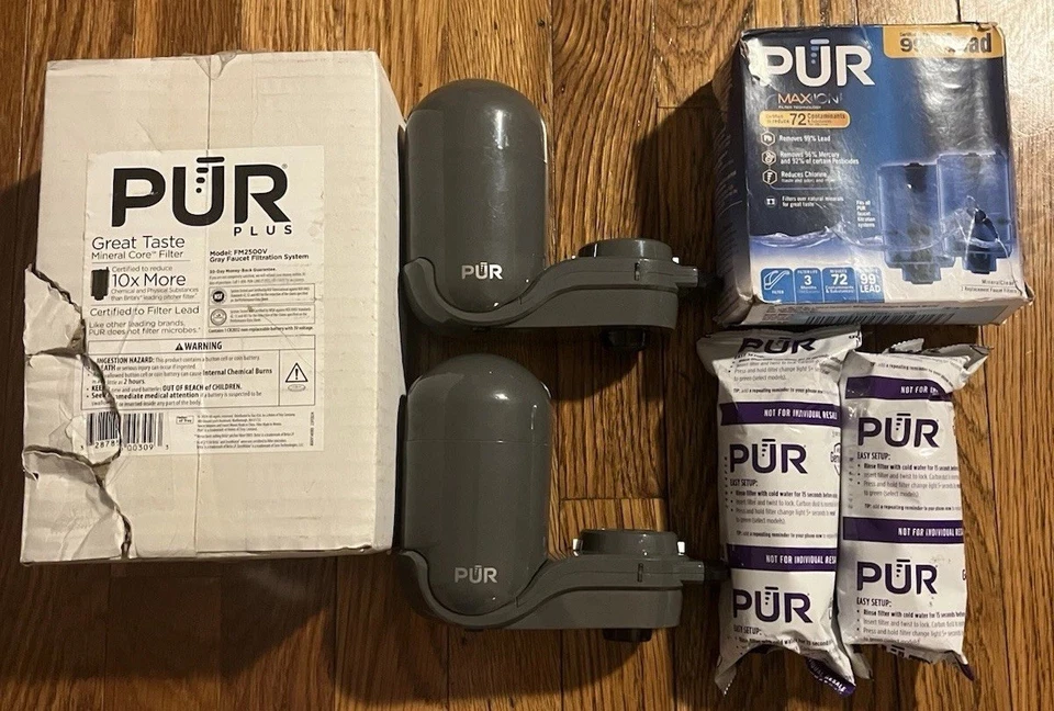 PUR FM2500V Faucet Mount Filter (2) With Two MaxIon Filters - Image 1 of 1