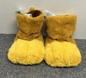 Disney Store Lion King Paw Kids Slippers Size 9/10 Lion Guard - Picture 1 of 6