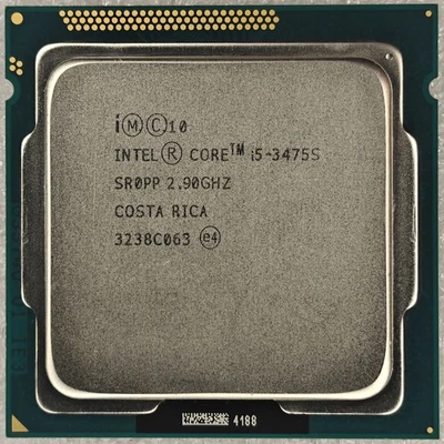 Intel Core i5-3475S SR0PP Quad Core Processor 2.9 GHz, Socket LGA1155, 65W CPU - Image 1 of 2