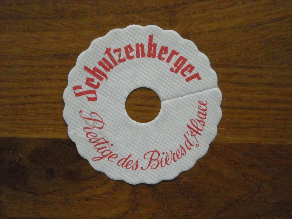 1  Pilsdeckchen - Tropfdeckchen Brauerei Strassburg  Frankreich 7-91 - Bild 1 von 1