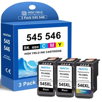Patronen PG-545 XL CL-546 XL für Canon Pixma TR4550 TR4650 TS3350 MG2550s TS3150 - Bild 1 von 4