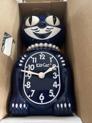 Lady Kit-Cat 时钟带项链和睫毛(动物、复古、Felix、Klock、Kat) — 第 1/3 张图片