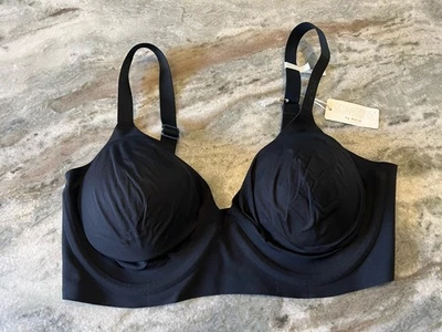 НОВЫЙ женский бюстгальтер Aerie Smoothez Plunge проводной черный размер 34DDD футболка на косточках - Изображение 1 из 4