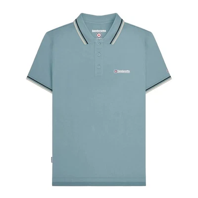 Lambretta  Polo SS25 Punta Doble para Hombre (LB239) UTLB239_40 - Imagen 1 de 2