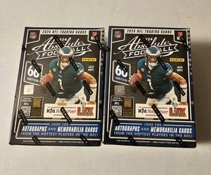 2024 Panini Absolute Football Blaster 2 Box Lot - Hunt for Kabooms !! - Picture 1 of 6