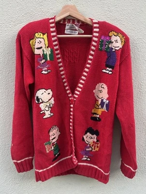 Cárdigan Suéter Tejido Mujer Marisa Christina Colección Navidad Snoopy Peanuts Foto 1 de 4