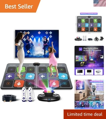 Almohadilla de baile electrónica musical - Entrenamiento seguro y divertido para fiestas y celebraciones Foto 1 de 4