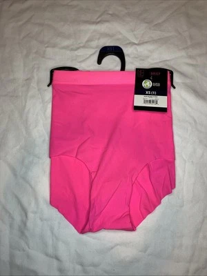 Bragas cortas para mujer No Boundaries micro acanaladas corte libre talla XS (1) BB rosa Foto 1 de 3