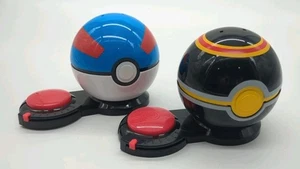 2 Pokémon Kampfspiel Überraschungsangriff Spinning Poke Balls - Luxus & toller Ball - Bild 1 von 4
