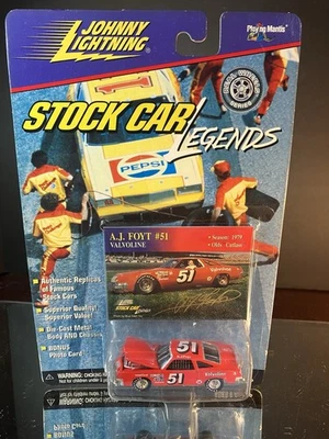 A.J. Foyt #51 Valvoline 1979 Oldsmobile Cutlass Supreme 442 Johnny Lightning - Image 1 of 4