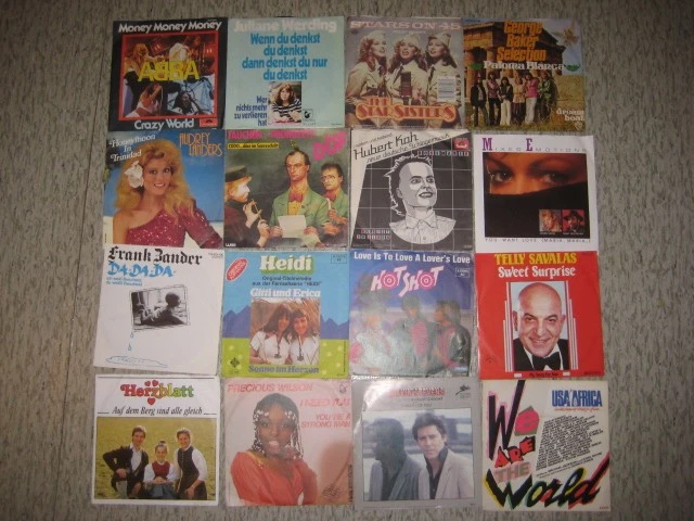 Single-sammlung deutsch/englisch / US-Singles Vintage mid-century - Bild 1 von 4