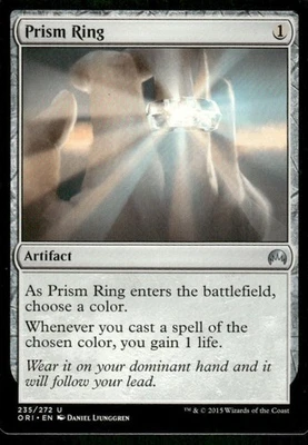 Prism Ring 235/272 Magic Origins MTG Magic the Gathering card - Image 1 of 2