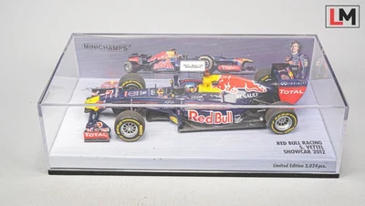 1:43 Minichamps Red Bull Racing F1 #1 Vettel Showcar 2012 // X_304 - Bild 1 von 2