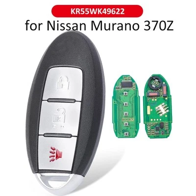 Llavero remoto inteligente de 3 botones para Nissan Murano 370Z 2009-2019 KR55WK49622 Foto 1 de 2