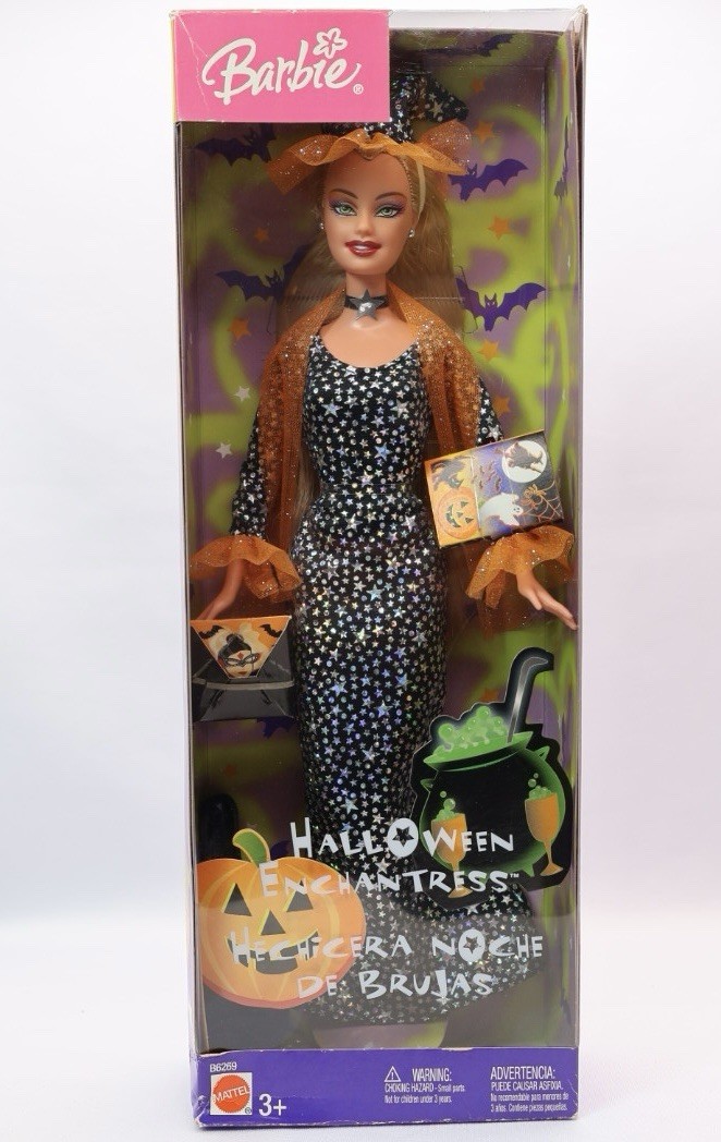 2005年バービーBarbie ハロウィン　ヴィンテージ  魔女 2005年バービーBarbie ハロウィン ヴィンテージ 魔女