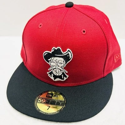 Gorra ajustada New Era Louisville Colonels Team Logo MiLB 59FIFTY talla 7 roja de béisbol Foto 1 de 4