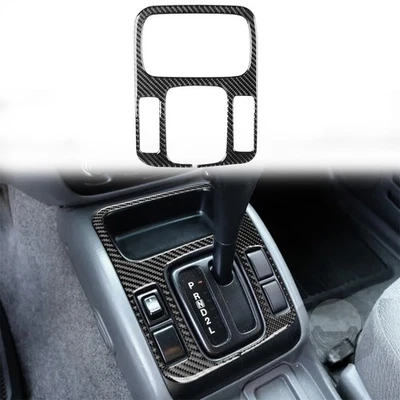 Cubierta de panel de engranajes de fibra de carbono para Suzuki Vitara Chevrolet Tracker 1999-2004 Foto 1 de 4