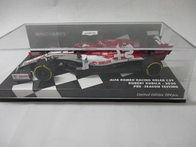 PMA Minichamps 1/43 Alfa Romeo Racing C39 Robert Kubica 204 pezzi modello LTD - Immagine 1 di 4