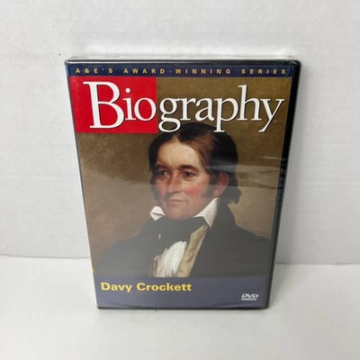 A&E Biography Davy Crockett American Frontier Legend DVD New Sealed - Image 1 of 4