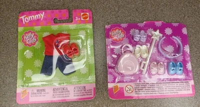 Mattel Shelly Kelly Club Pacote de Moda, Sapatos e Roupas para Tommy, Barbie 2002 - Imagem 1 de 4