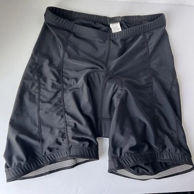 Canari Padded Cycling Shorts Men's Large Black Athletic Stretch Nylon Blend - Image 1 of 4