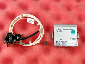 Burster 200N Load Cell 8416-5200 + Amplifier 9235 Press Sensor Force Transducer - Picture 1 of 21