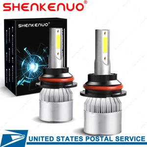 LED Headlight Kit 9007 HB5 6000K White Hi/Lo SKN Bulb for FORD Taurus 1990-2007 - Bild 1 von 8