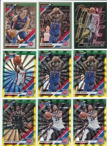 Lote Donruss 2019/20 Pistones Detroit Green Flood (3), láser verde/amarillo (6) - Imagen 1 de 1